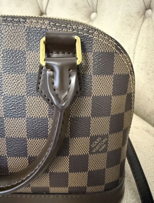 Louis Vuitton AlmaBB Brown Damier Shell  Bag