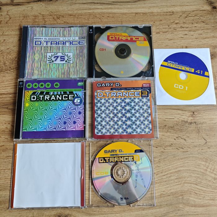 Колекция CD-та – Gary D. D.Trance / D-Techno (оригинали)