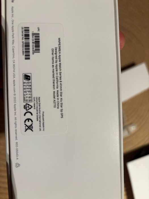 Apple Watch Series 8 A2770 GPS 41mm Midnight