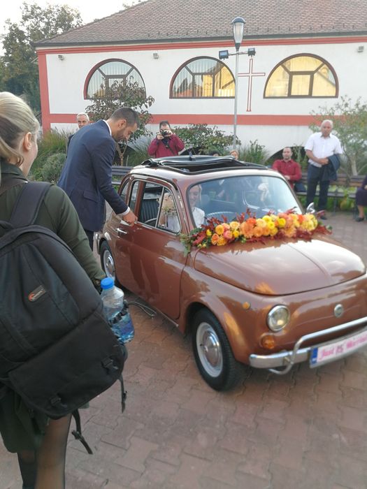 Ретро автомобил под наем Фиат 500