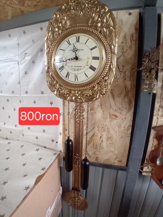 Ceas pendul tip Comtois cu greutati