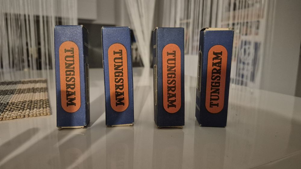 4 Tuburi / lampi ECC83 Tungsram NOS (NEW OLD STOCK)