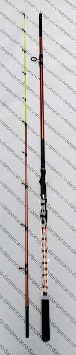 SET 4 Lansete carbon PROFL AQUA RIVER FR Feeder 2,40m ACTIUME 280gr