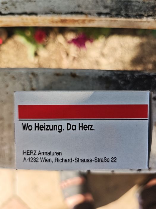 Термостат HERZ Armaturen Richard-Strauss-Strabe 22 A-1232  wien/Austri