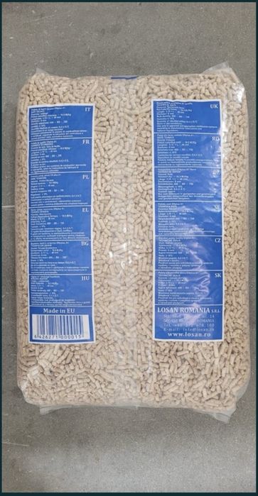 VAND peleți de lemn specii de esenta tare: mixt de Stejar+Fag+Frasin;