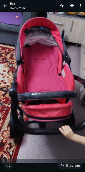 Коляска 3 в 1, унисекс