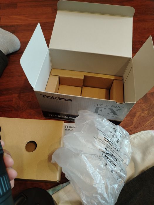 Объектив Tokina AT-X 16-28 f2.8 PRO FX для Canon