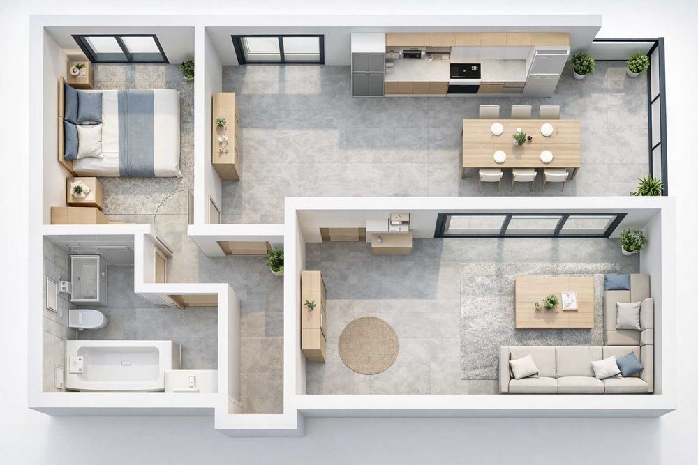 Двустаен апартамент в Асеновград!