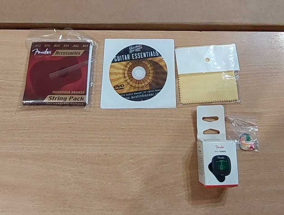 Акустическая гитара Fender FA-115 PK Natural Acoustic Guitar Pack - V2