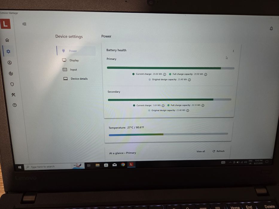Laptop Lenovo ThinkPad X260 | i7 | 8GB RAM | Full HD 1080p | Tastatură iluminată