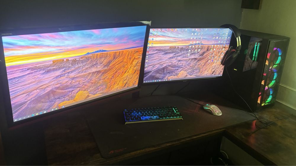 Геймърски компютър RTX3060 Intel Core i7-10700