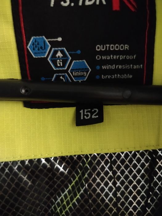 Яркая зимняя куртка