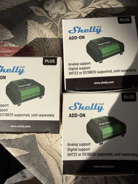 Компоненти Shelly