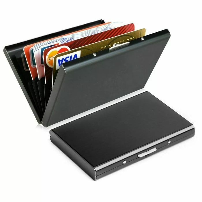 RFID Метален портфейл със защита за безконтактни дебитни карти