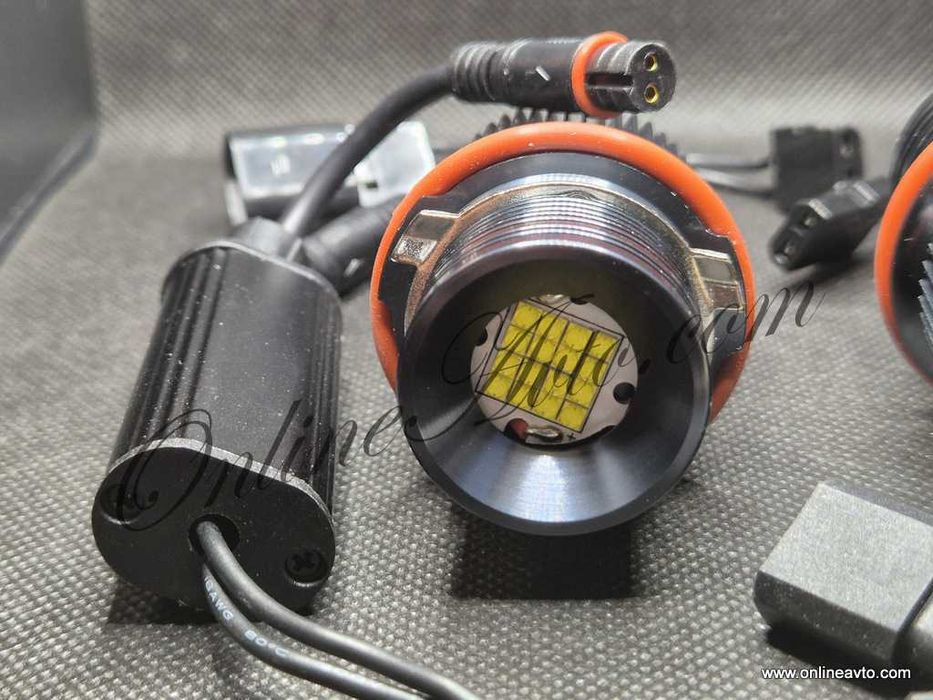LED крушки BMW E39/E83/E60/E53 за фабричнен AngelEyes 80W Ангелски очи
