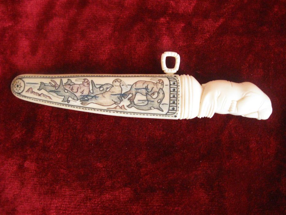 Уникальная коллекция ножей из благородной кости