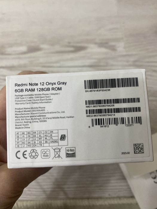 Redmi Note 12 продается