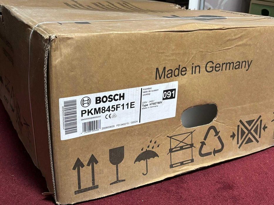 Plita inductie Bosch PKM845F11E, 8000W, negru, Clasa A, noua, garantie