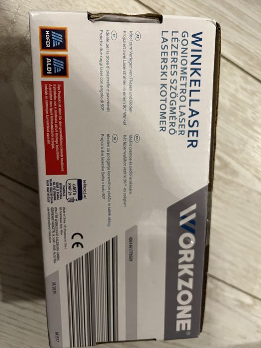 goniometru laser WORKZONE