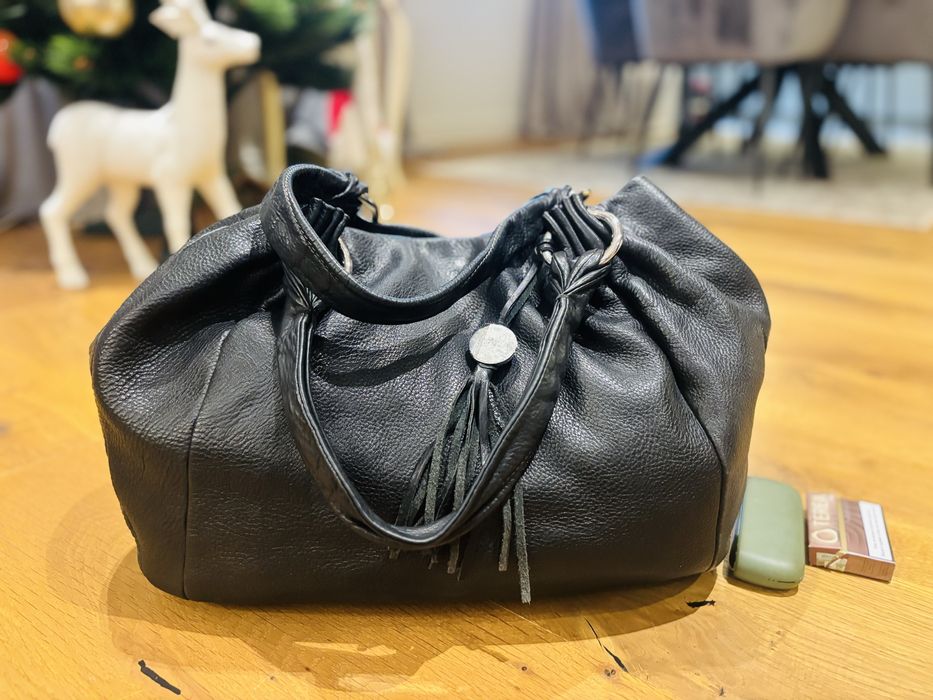 Оригинална дамска чанта FURLA естествена кожа