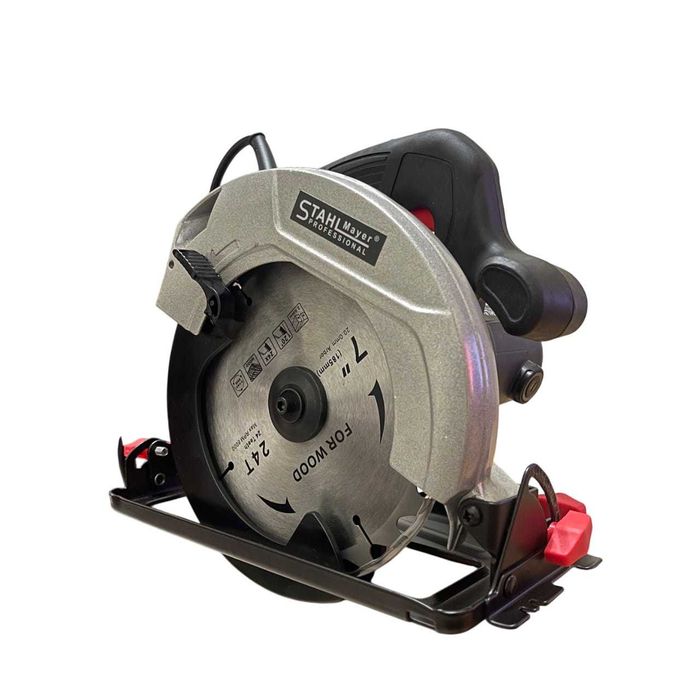 НЕМСКИ Ръчен Циркуляр STAHLMAYER 185mm 1800W + Подарък ЛЕД ФЕНЕР