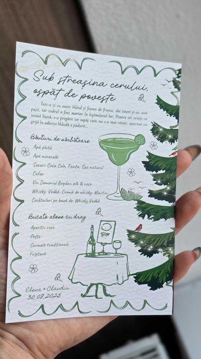 Realizez invitatii digitale pentru evenimente (nunta/botez)