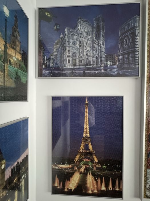 Tablouri puzzle inramate