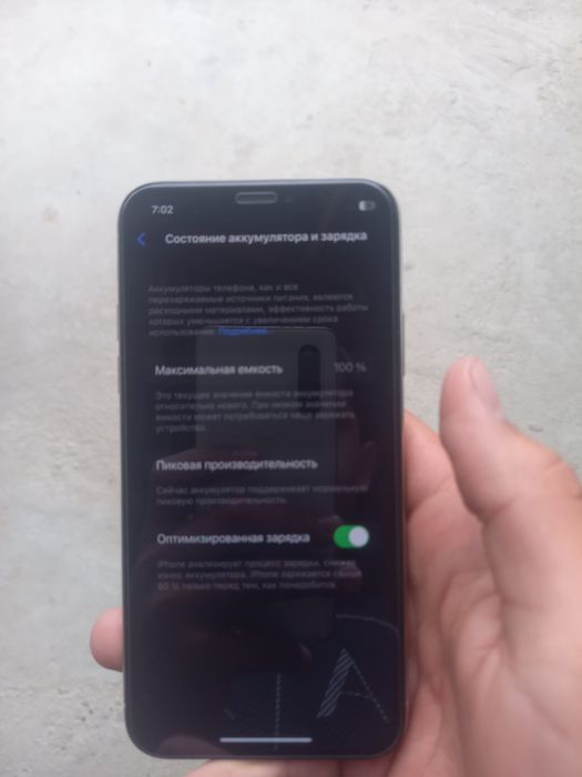 Iphone x holati ideal