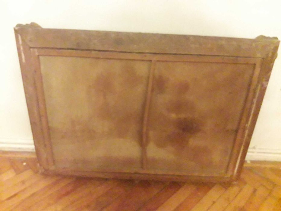 Tablou pictura pe panza semnat rama din lemn deosebita vintage