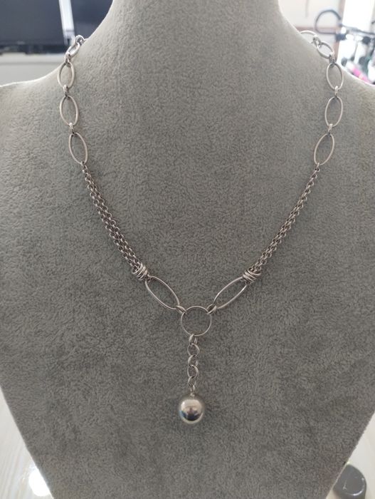 Сребърно колие 18,36гр.