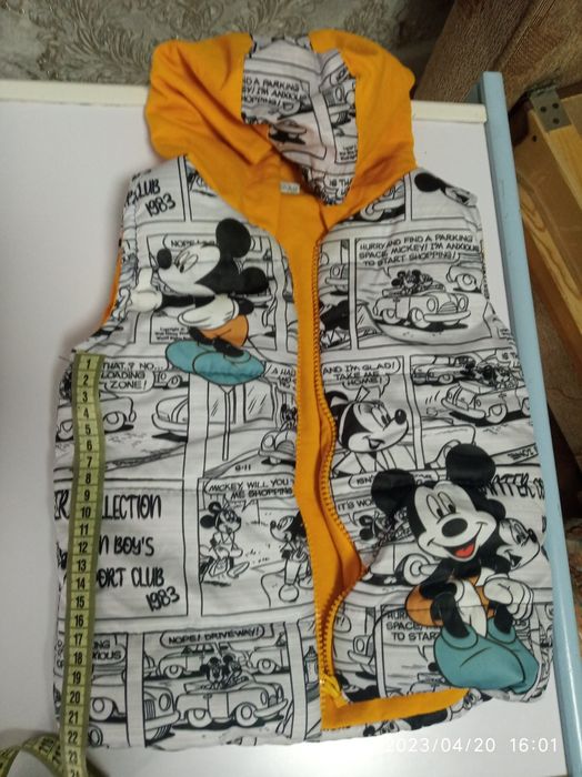 Детская жилетка с штанишками