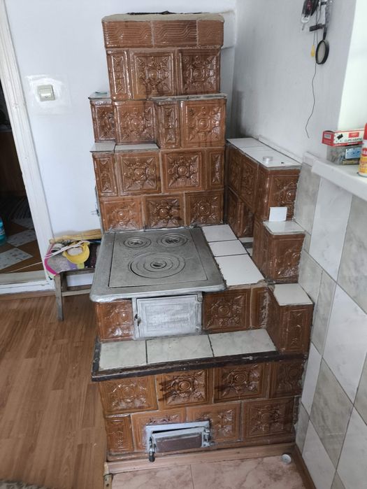 Soba teracota cu plita