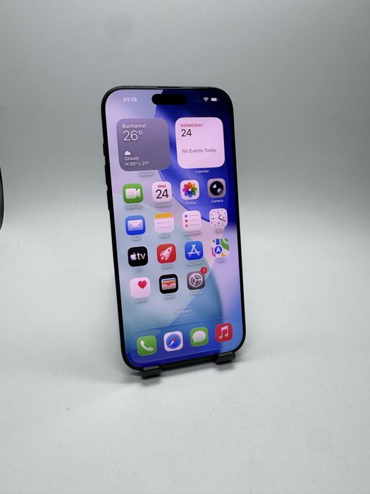 iPhone 16 Pro Max Black - 256Gb - Stare Foarte Buna + Garantie