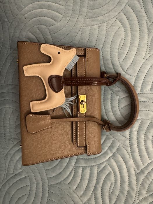 Чанта Kelly бежово/кафява