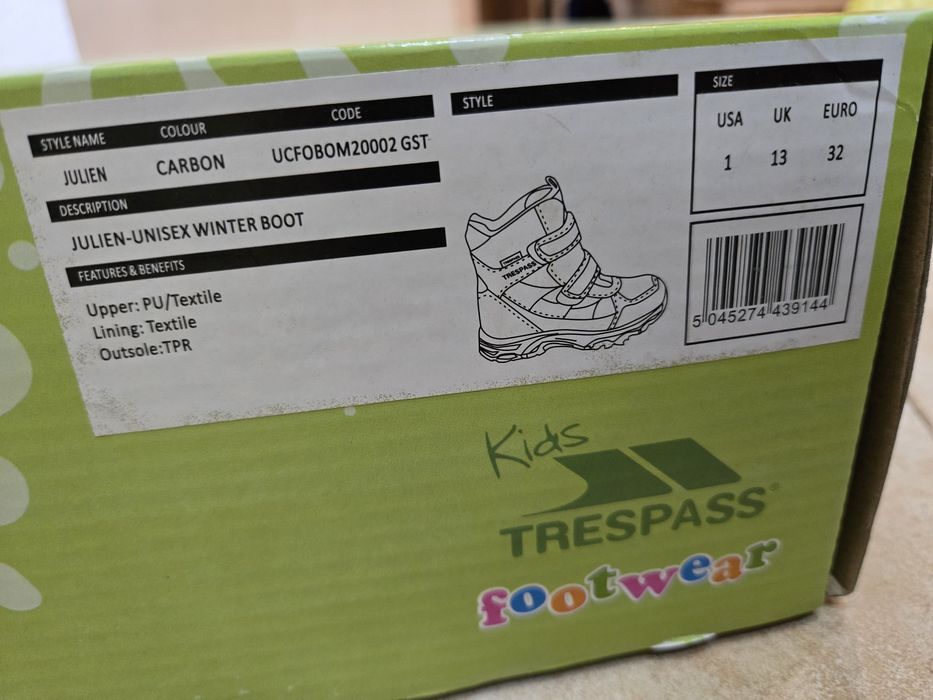 Зимни ботуши Trsespass 32 и 33 номер