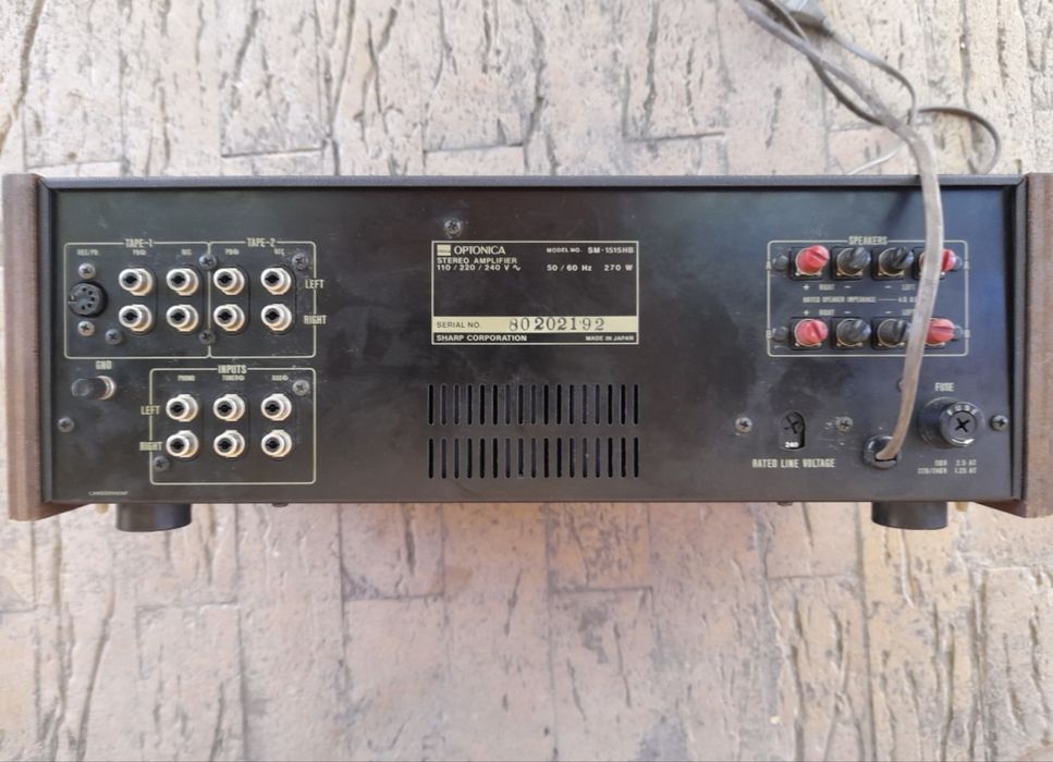 Optonica Sharp SM-1515 ( linie / instrumente )
