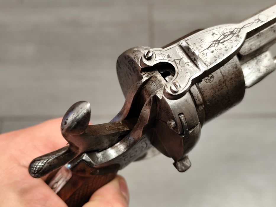 Lefaucheux 1860 / Офицерски Револвер / Пищов