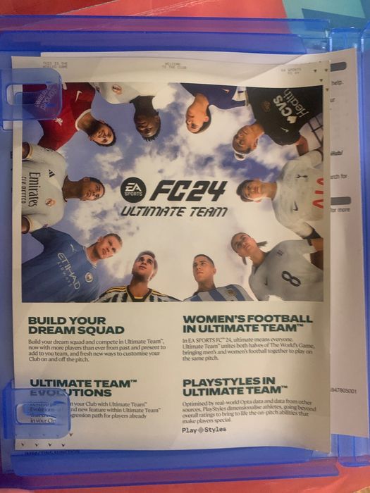 Fc24 ps4 ps5 upgradable
