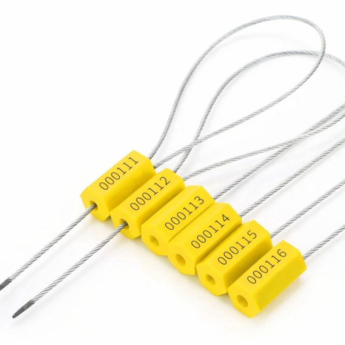 Пломба тросовая складская 27 см / Ombor uchun trosli plomba 27 sm