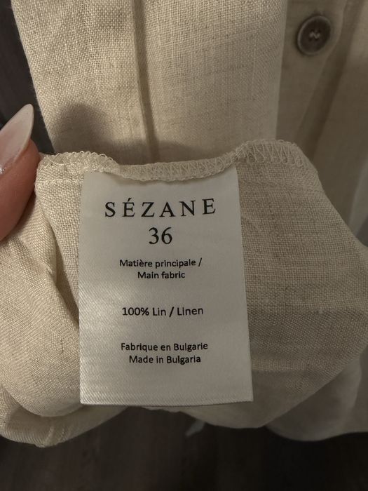 Рокля 100% лен на Sezane