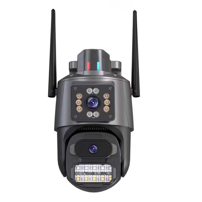 6 MP Двойна IP камера WiFi iCSee безжична проследяване