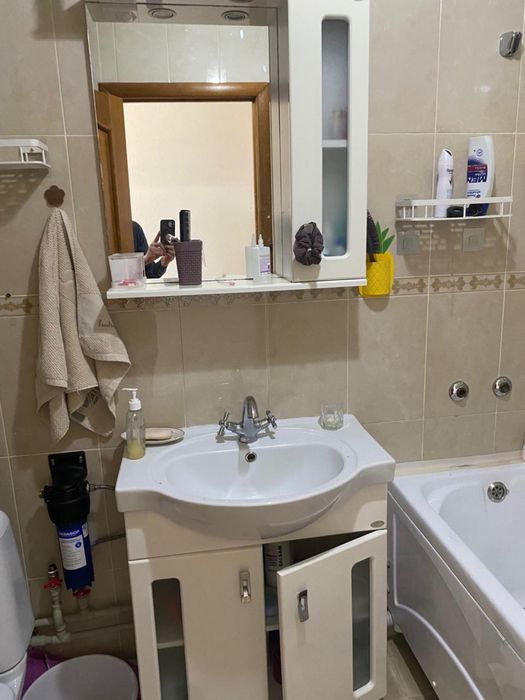 Б/у ванна, раковина, зеркало