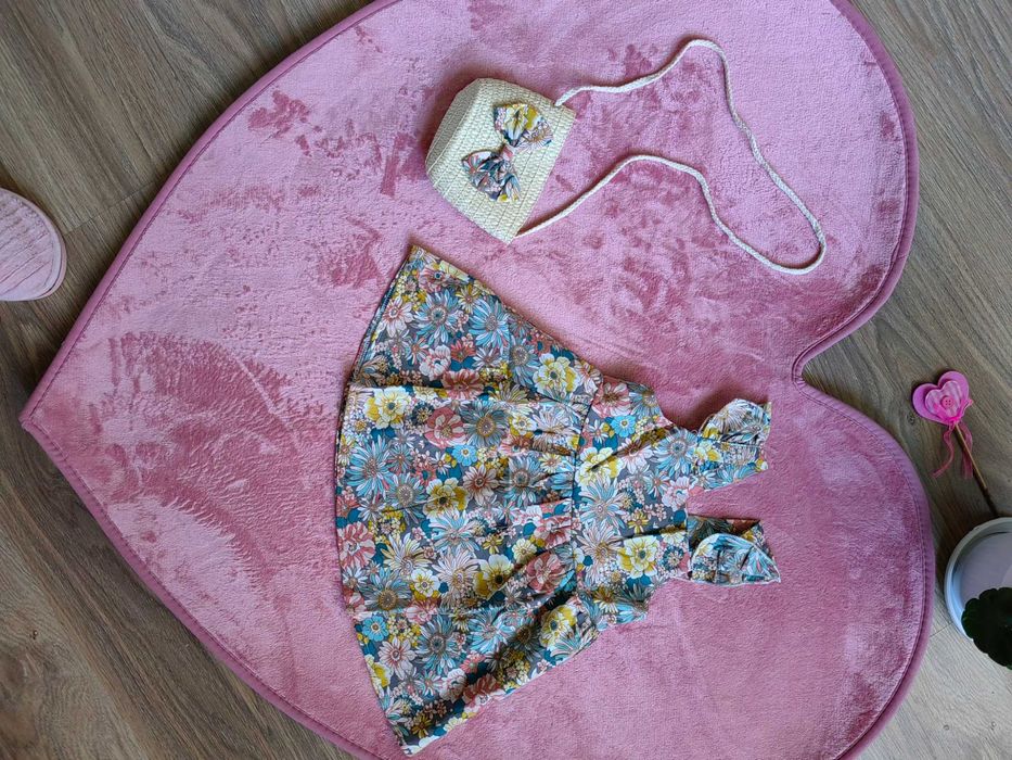 Детска рокля с чанта 92