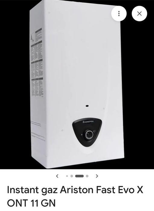 Instant pe gaz/gpl Ariston Fast Evo 11