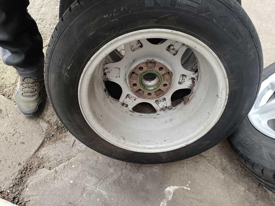 Лети джанти BBS с гуми 15"  7 j*115 vw mercedes