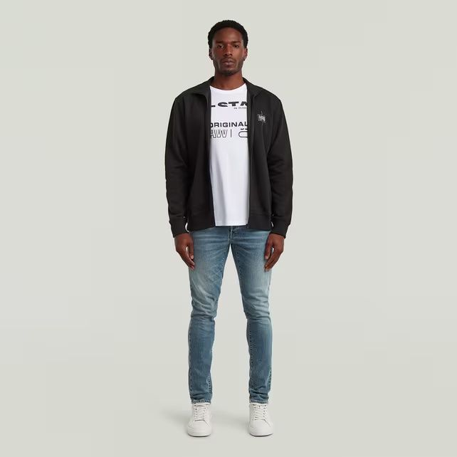 Оригинално горнище / жилетка G-Star Raw Logo Zip L нов суичър