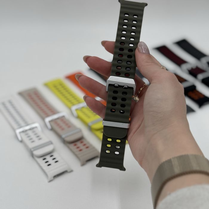 Силиконовa каишкa на дупки за Samsung Galaxy Watch 8 и 8 Classic