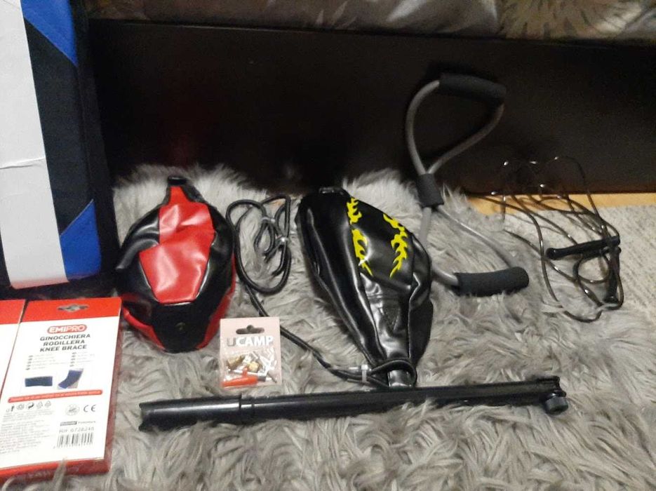 Пълен комплект за тренирофки и професионален бокс ТИБИЯ И СТЪПАЛО ЗА МУАЙ-ТАЙ, КИКБОКС И MMA