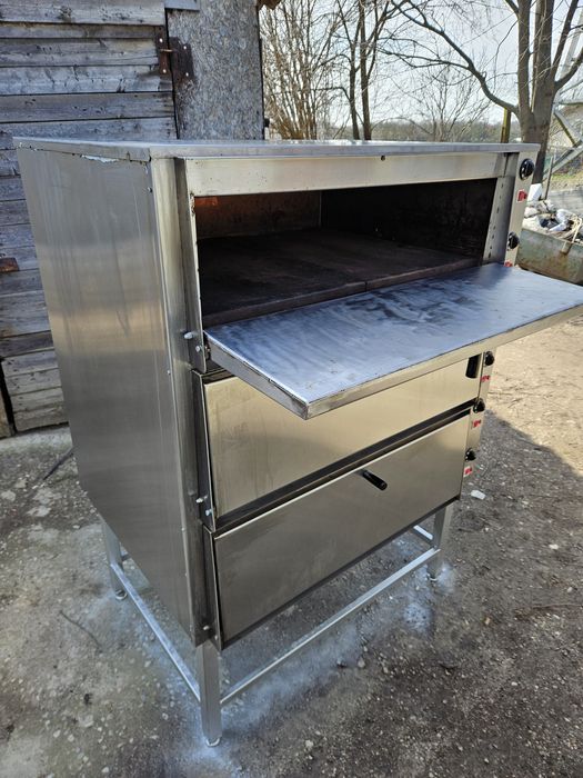 Фурна Печка за Закуски Пици Хляб 6 тави 60/40см. Трифазна