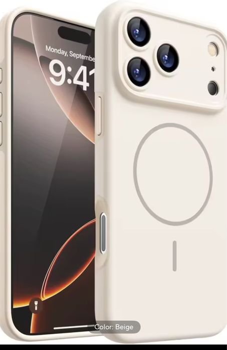 Iphone 17/17 AIR/17/18 PRO/17/18 PRO MAX Husa Magsafe Full Cover Camera Fin